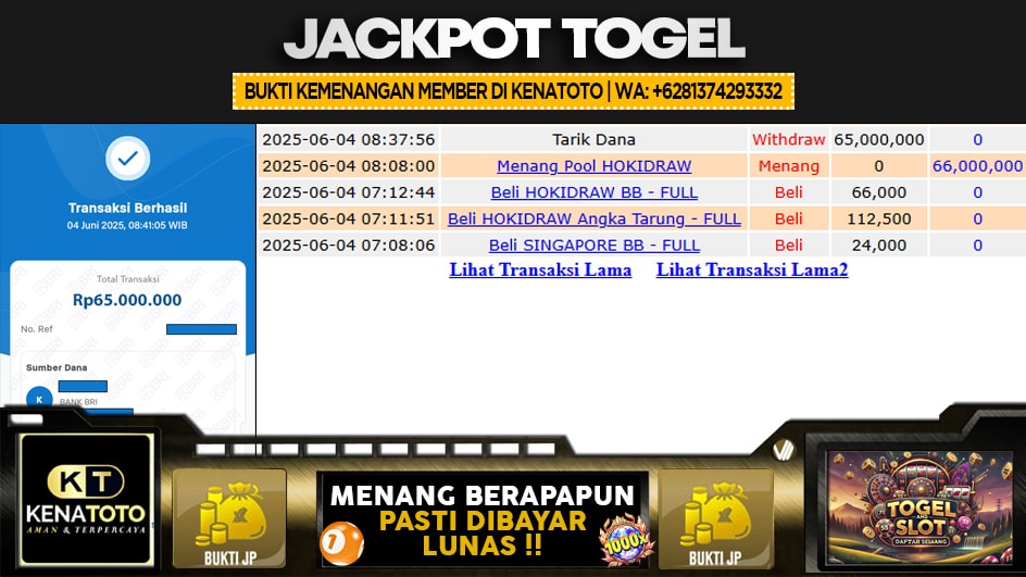 KENATOTO | JP TOGEL 66 JUTA | MENANG PASTI DIBAYAR