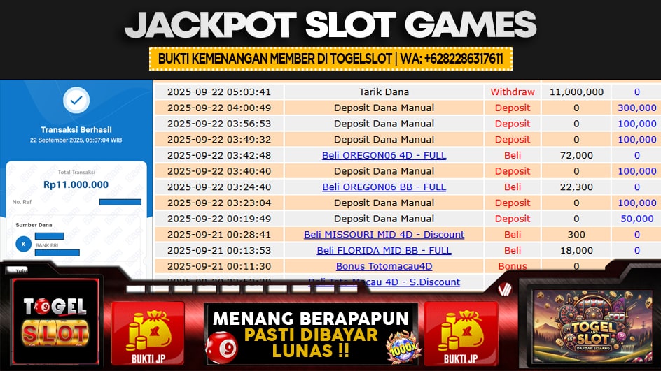 TOGELSLOT | JP SLOT 40 JUTA | MENANG PASTI DIBAYAR