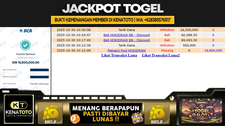 KENATOTO | JP TOGEL 16 JUTA | MENANG PASTI DIBAYAR