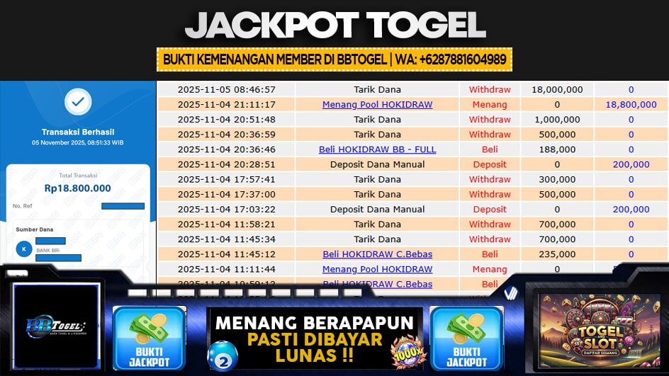 BBTOGEL | JP TOGEL 18 JUTA | MENANG PASTI DIBAYAR
